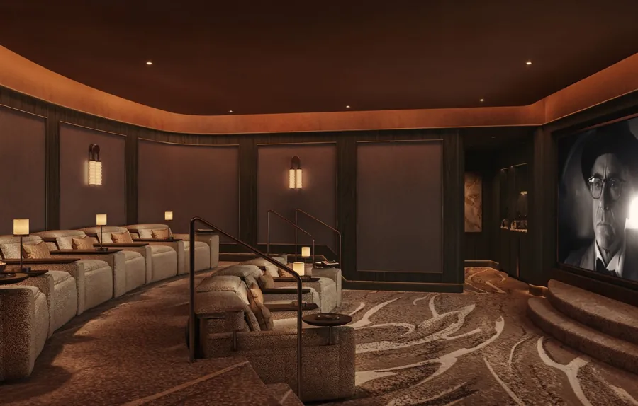 Prestige Cinema & Media Lounge at The Ritz-Carlton Residences, Al Maryah Island