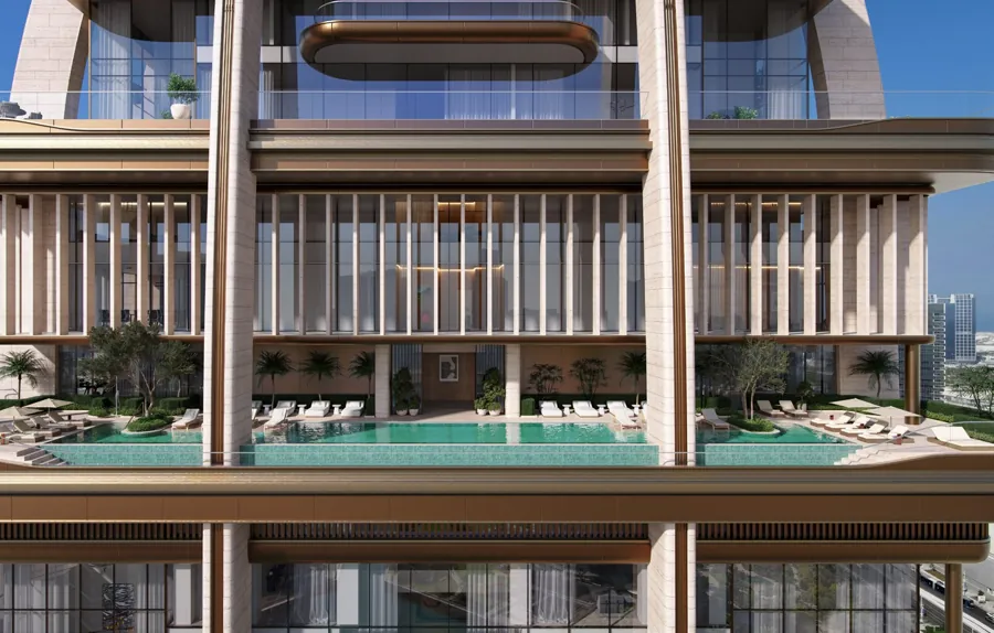 Outdoor Pool at The Ritz-Carlton Residences, Al Maryah Island